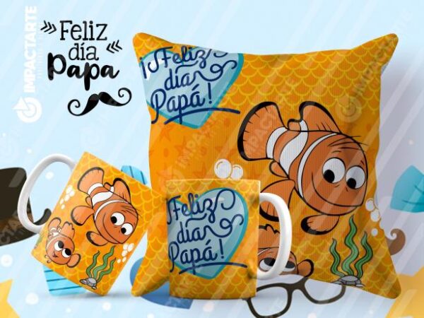 Pack Día del Padre para Sublimar – 34 Diseños de Tazas y Cojines Editables - Imagen 7