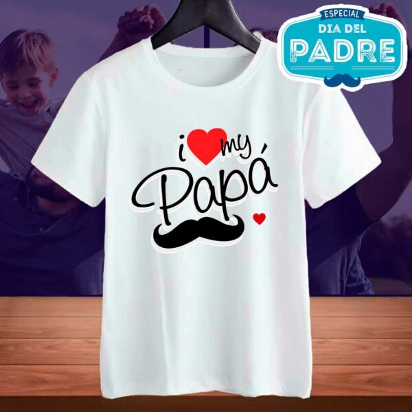 Pack 31 Diseños Día del Padre para Poleras – Archivos PSD, PNG y JPG - Imagen 6